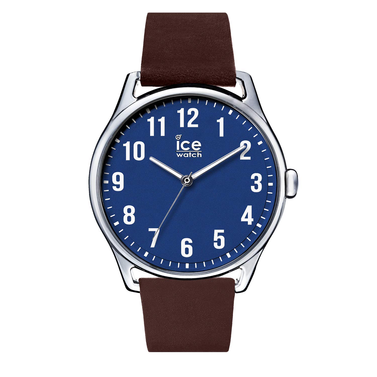 Ice-Watch - ICE time Brown Blue - Men's wristwatch with leather strap - 013048 (Large)