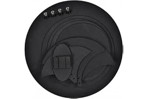 Drum Mat, Drum Pad, 10pcs Mute Drumming Practice Pad Bass Drums Quiet Sound Off Black Snare Drum Off Rubber Set Drum Practice