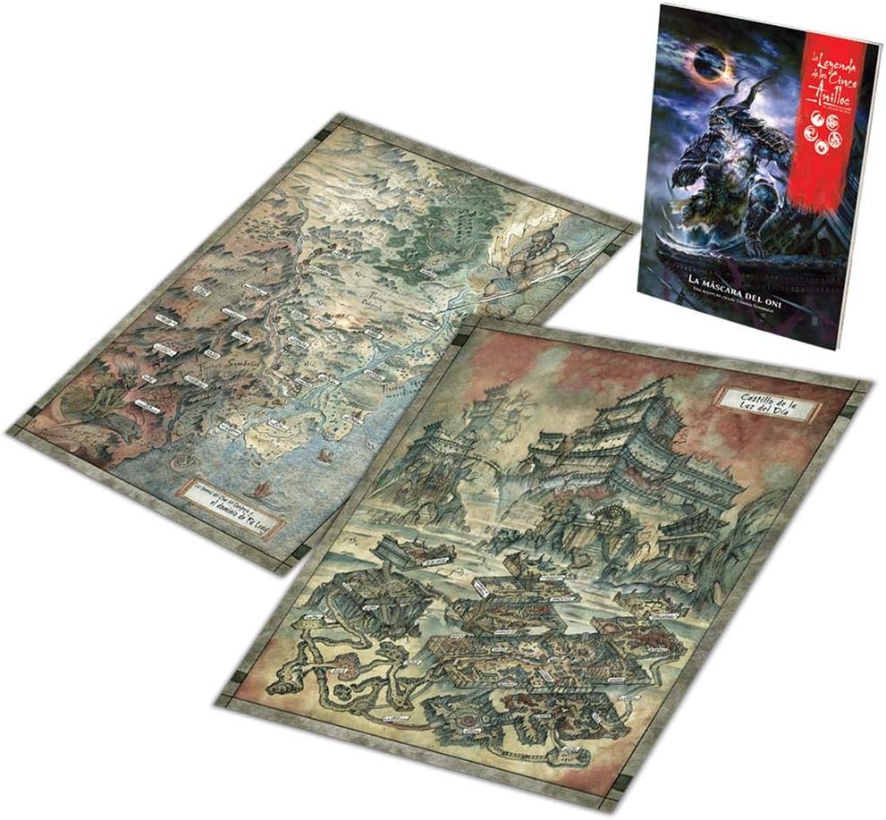 Fantasy Flight Games Legend of the Five Rings Role Game - The Oni Mask, Multicoloured - Image 3