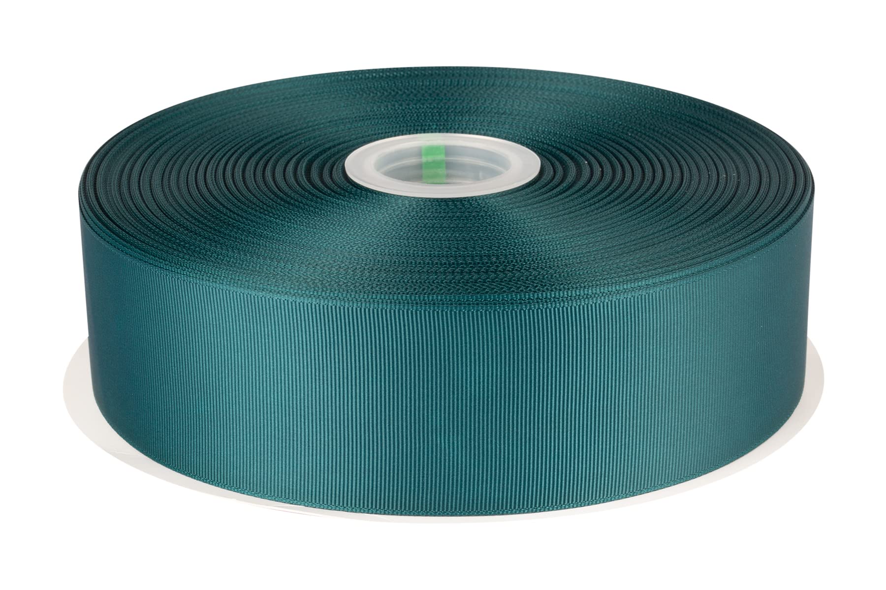 Fondersy 50mmX 91M Solid Grosgrain Ribbon for Gift Wrapping Parties, Wedding Decoration, Crafts Sewing(Teal)