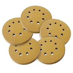 QYQRQF 5 Inch Sanding Discs Hook and Loop, 320
