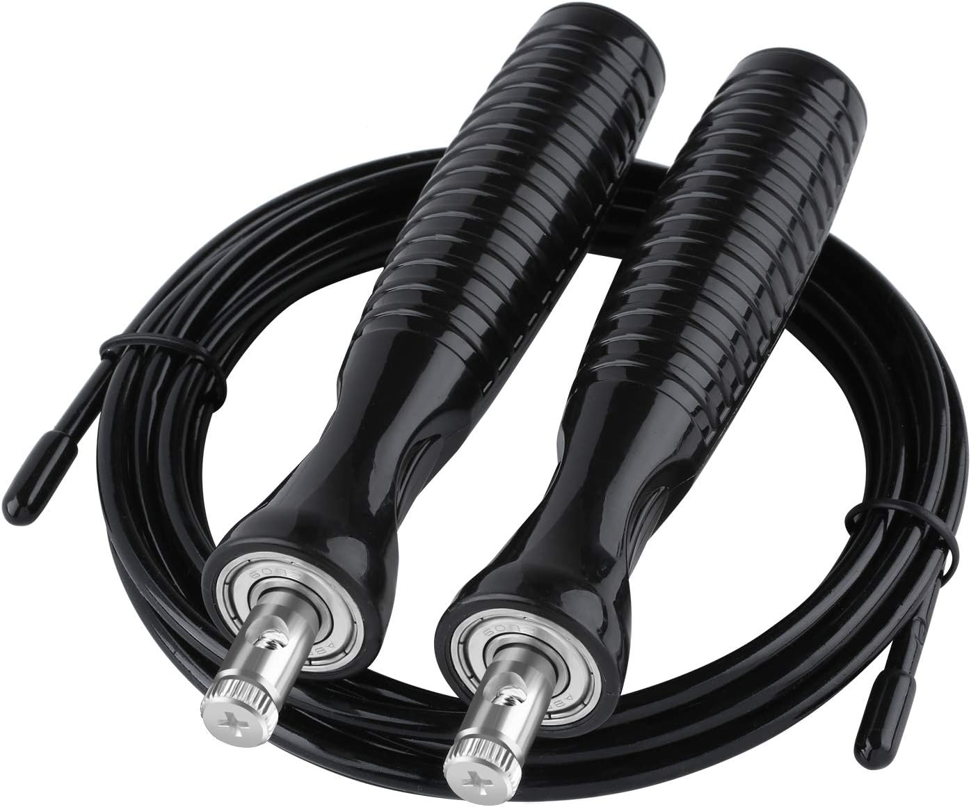 Zdream Jump Rope Comfortable Handles, Weighted Speed Crossfit Skipping Rope Exercise Fitness Workout Out,Length Adjustable Jump Rope for Adult Kids Men Women,Student，Chinese Best Jumping Ropes