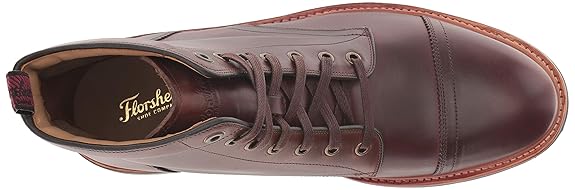 florsheim men's foundry cap toe dress casual boot oxford