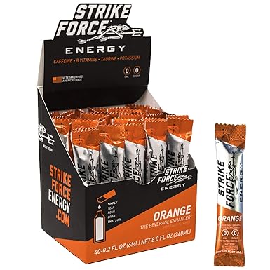 Amazon.com : Strike Force Energy Drink Mix - Healthy Water Enhancer