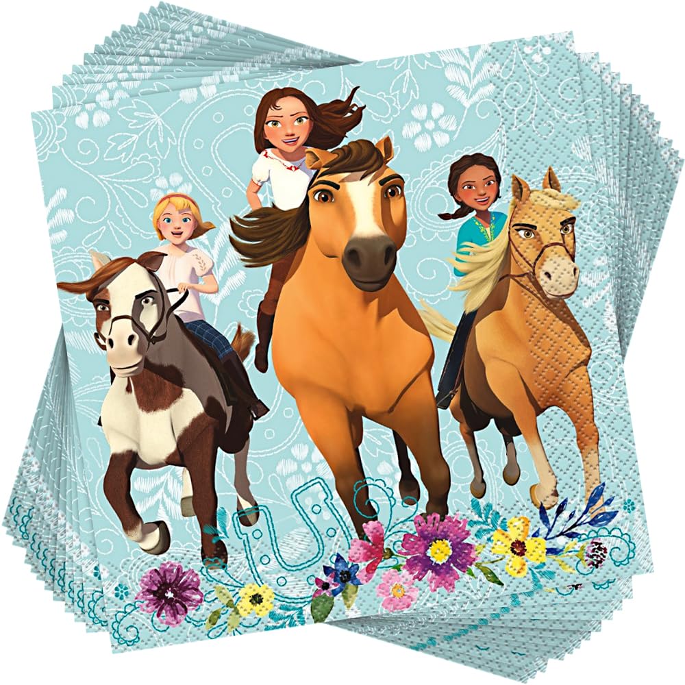 Spirit Riding Free Luncheon Napkins [16 per Pack]