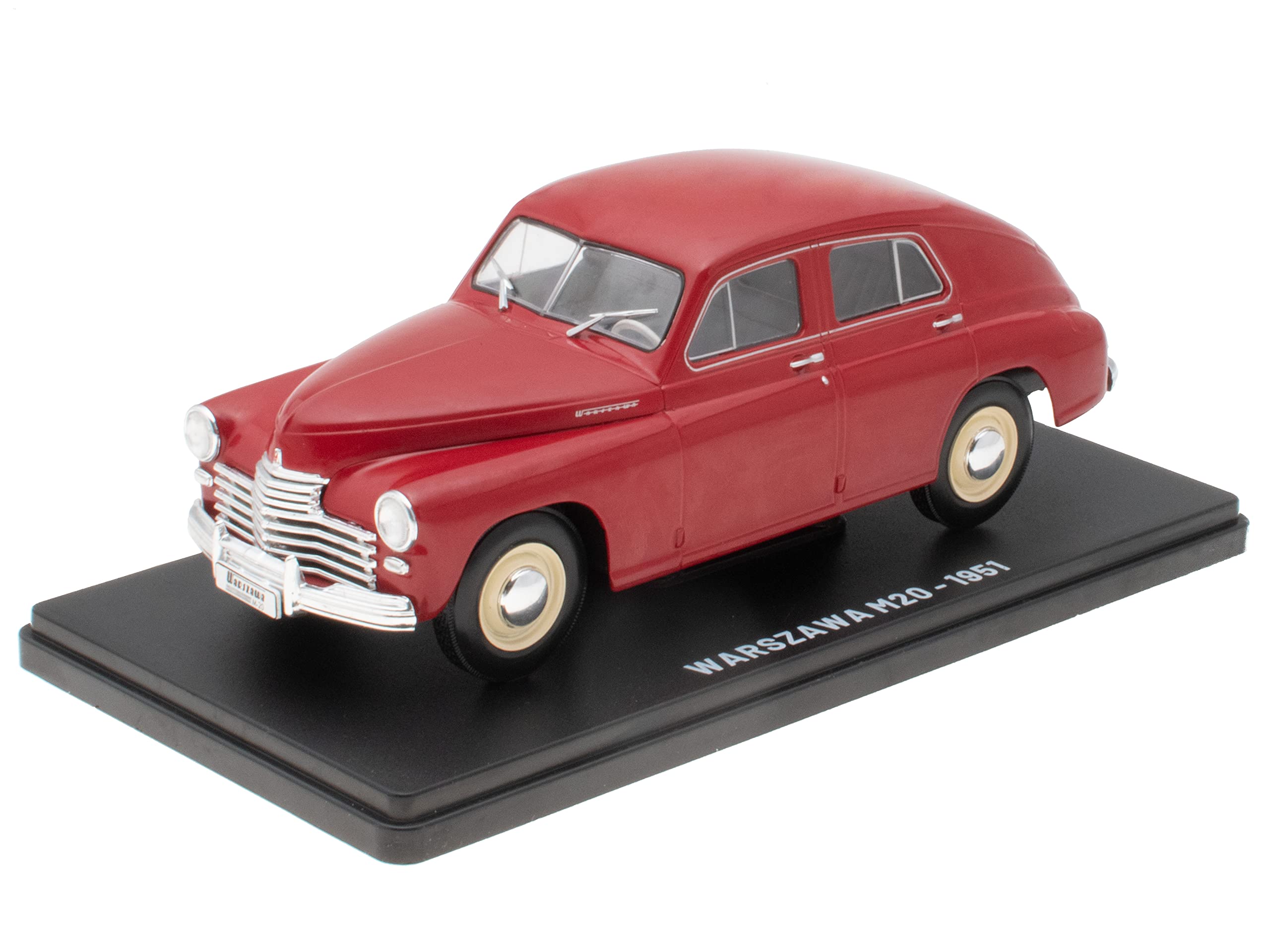 OPO 10 - Collectible miniature car 1/24 compatible with WARSZAWA M20-1951 - ELC908