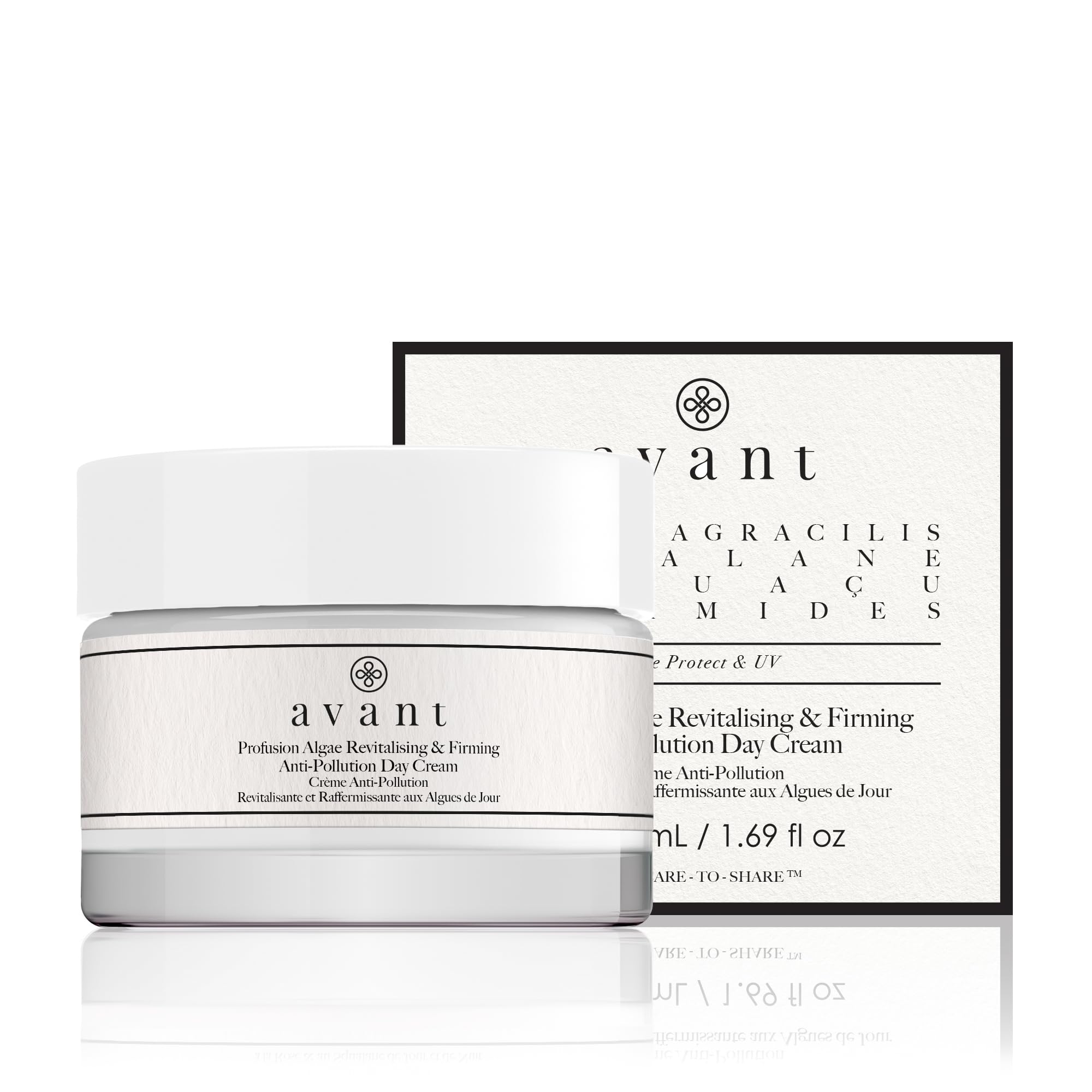 Avant | Profusion Algae Revitalising & Firming Anti-Pollution Day Cream | 1x50ml