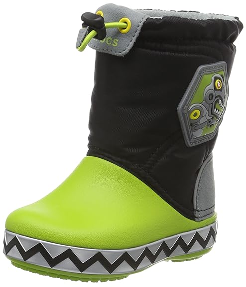 crocs Unisex-Kinder Clightldgprsaur Schlupfstiefel