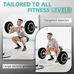 Fitvids Olympic 2" Bumper Plates Set Including