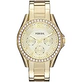 Fossil Women's Riley Stainless Steel Multifunction Watch