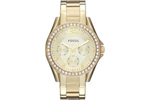 Fossil Women's Riley Quartz Stainless Steel Multifunction Watch