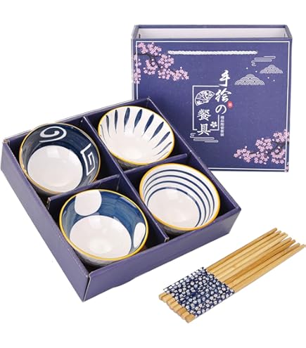 Amazon.com: TAMAKI T-965009 Iki Rice Bowl, S, Blue, Diameter 3.9 x