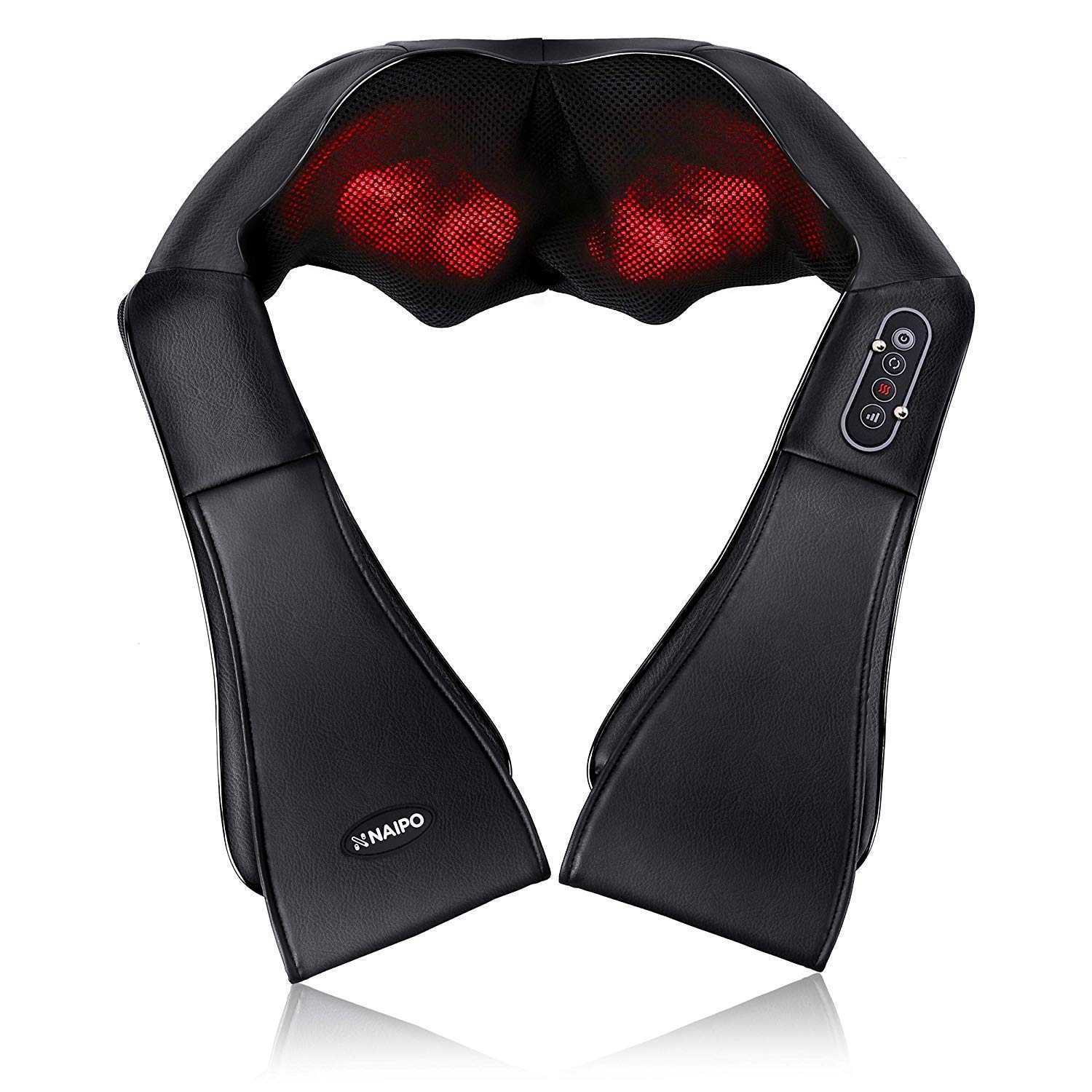 Shiatsu Back Neck Massager Shoulder Massage Electric with Heat and Timing Function Deep Tissue