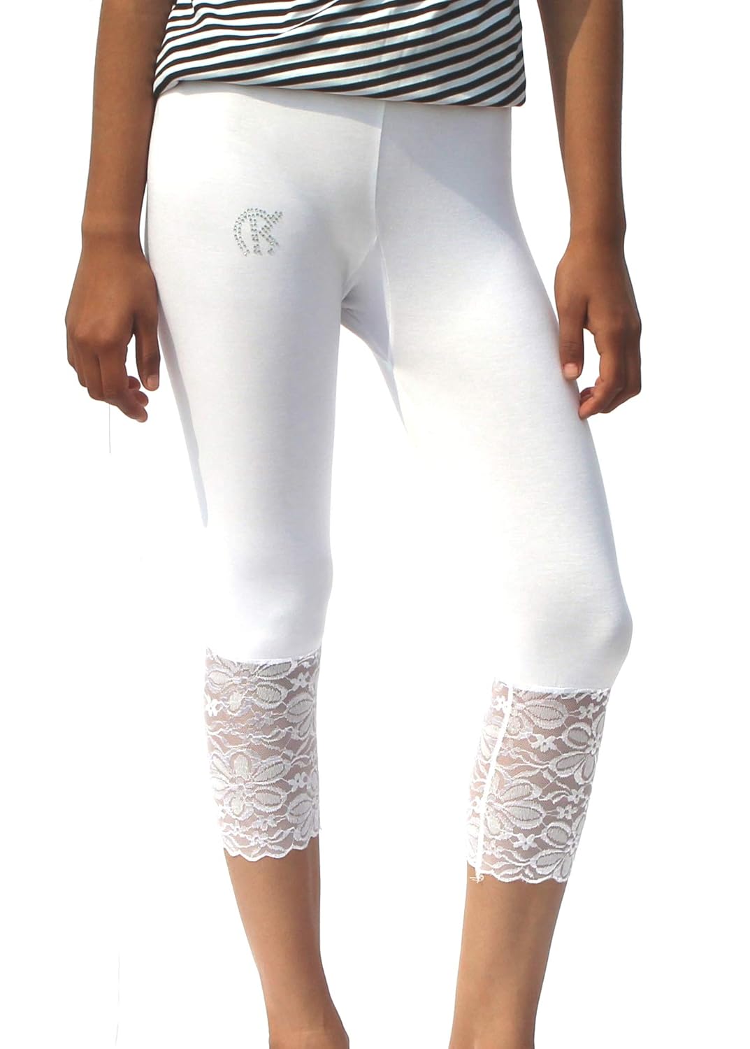 Buy Stunning Collection 3/4th Cotton Printed Capris Pants for Girls