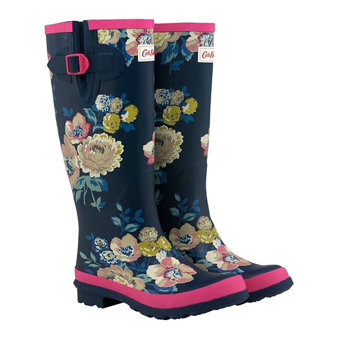 CATH KIDSTON Wellington Windflower Bunch WELLIES Size UK 7 Welly