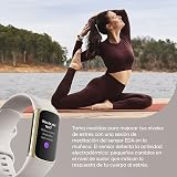 Fitbit Charge 5 Activity Tracker Lunar White Soft Gold Stainless Steel view 7