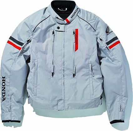 Amazon Co Jp ホンダ Honda エアフローテキスタイルジャケット Ej P36 プロテクター標準装備 バイク用 春夏秋 プラチナ L 0syej P36 Wl 家電 カメラ