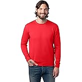 Alternative Men's Sweatshirt, Eco-Cozy Pullover Lightweight Fleece Crewneck