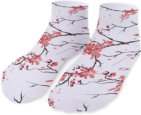 Amazon Co Jp ショートソックス 靴下 くるぶしセット 抗菌防臭 レディース さくら 花柄 アンクルソックス 吸汗速乾 スポーツソックス メンズ カジュアル くるぶしソックス おしゃれ 脱げにくい 通気性抜群 フットカバー 服 ファッション小物