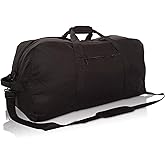 DALIX 25" Big Adventure Large Gym Sports Duffle Bag (Black Grey Navy Blue Red Camo)