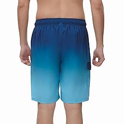 Rokka&Rolla Men's 4-Way Stretch Swim Trunks