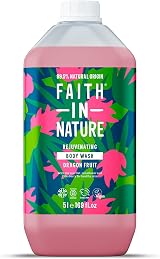 Faith In Nature Dragon Fruit Body Wash 5L Refill Vegan Cruelty Free