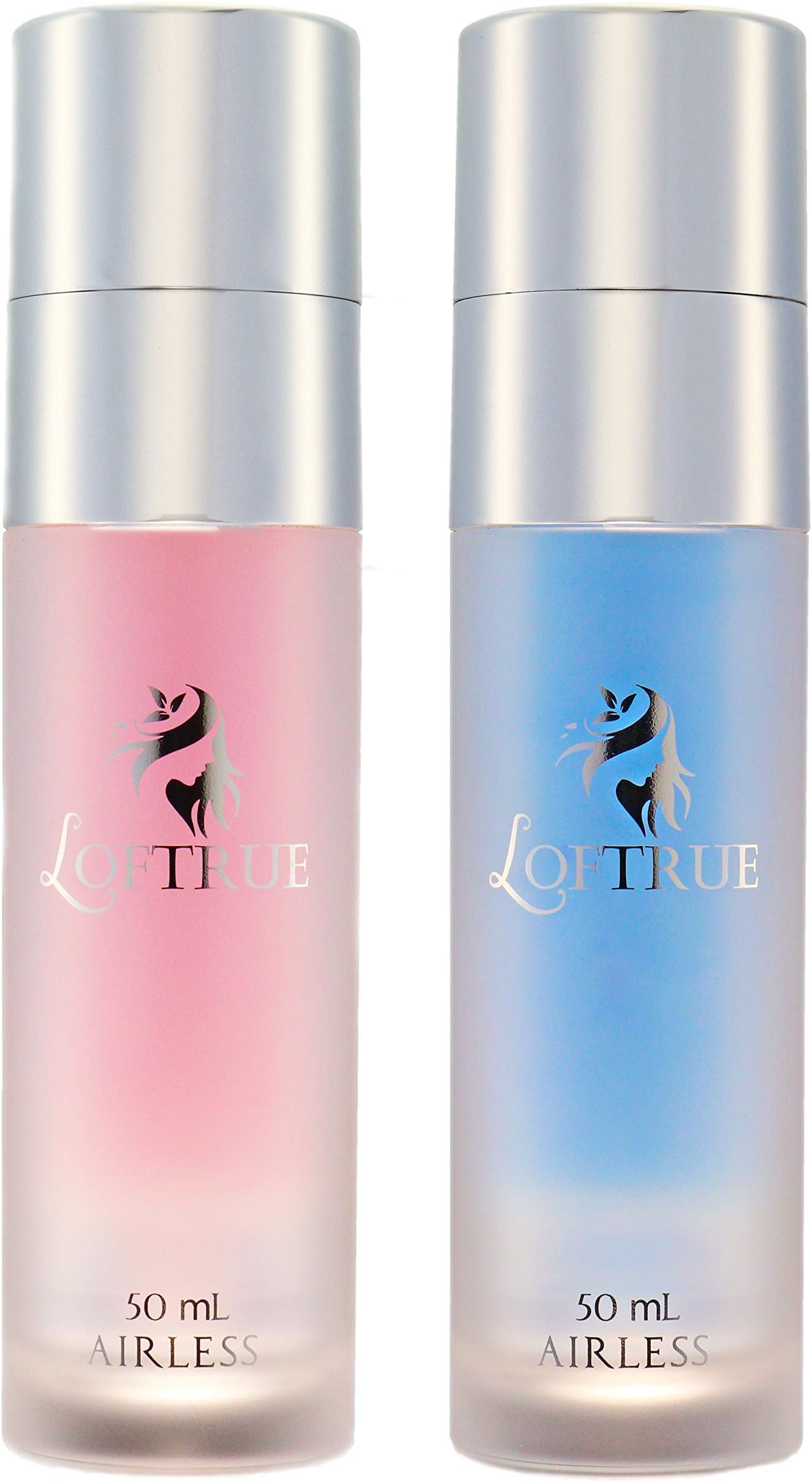 Travel Bottles | Leak Proof | TSA Approved | Cosmetic Containers | Airless Pump Bottle | Travel Containers | Easy Fill | Refillable | BPA Free