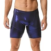 QiaTi Men's Shorts Slim Fit Hot Short Pants Tight Shorts for Holiday Casual Men