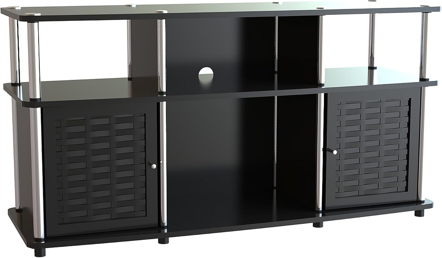 Best Convenience Concepts Designs2go Modern Chelsea Tv Stand, Black