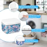 RHAIQBVC Laundry Pods Container 2.8L Large Double-Seal Lid with Measuring Cup view 2