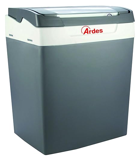 Ardes Ar5e30a Frigo Elettrico Portatile Pratiko 30 Litri Con Cavo Per Casa E Cavo Con Spina Accendisigari Per Auto Coperchio Removibile