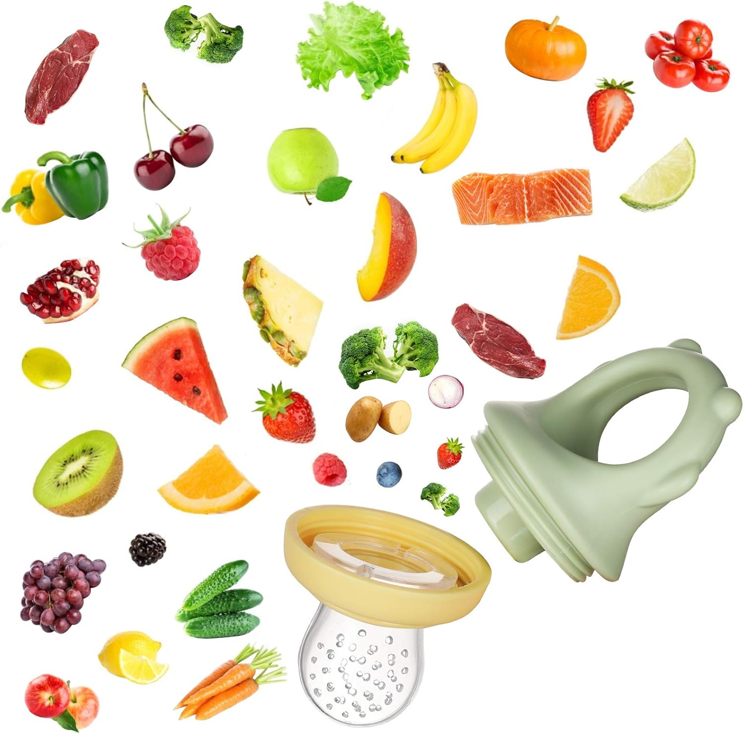 3 Tailles Silicone Sucette Fruits Bebe Sans Bpa Lictin Tetine Grignoteuse Bebe Avec Cuillere A Bebe Securisee Vert 6 Remplacement Tetine Dalimentation Pour Bebe Bebe Et Puericulture Sucettes Centroarco Com