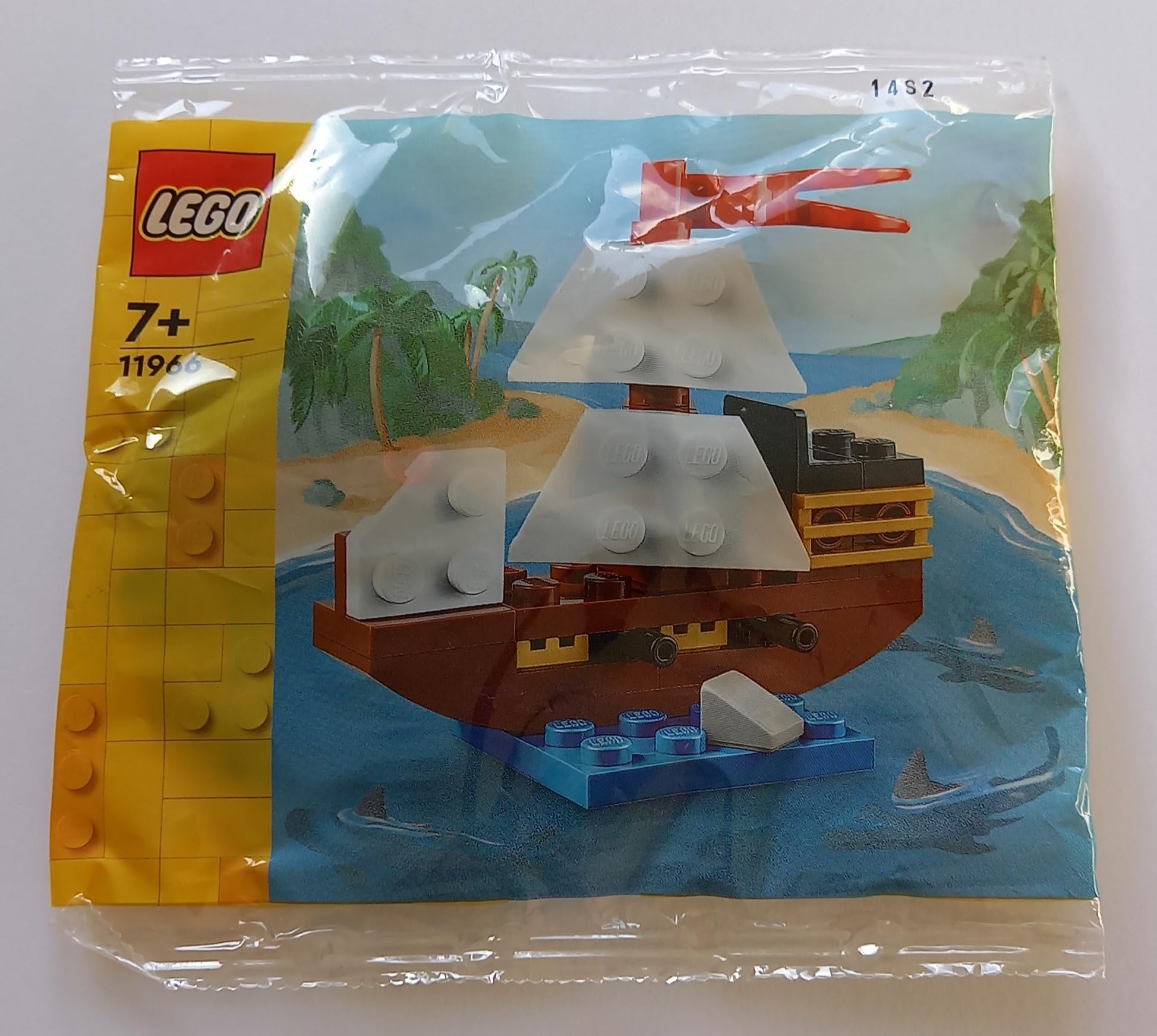 LEGO Pirate Ship Polybag Building Set 11966 Sealed