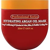Arvazallia Hydrating Argan Oil Hair Mask and Deep Conditioner for Dry or Damaged Hair (8.45 oz Jar)