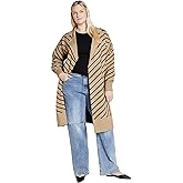 City Chic Women's Plus Size Stripe Ivy Cardigan