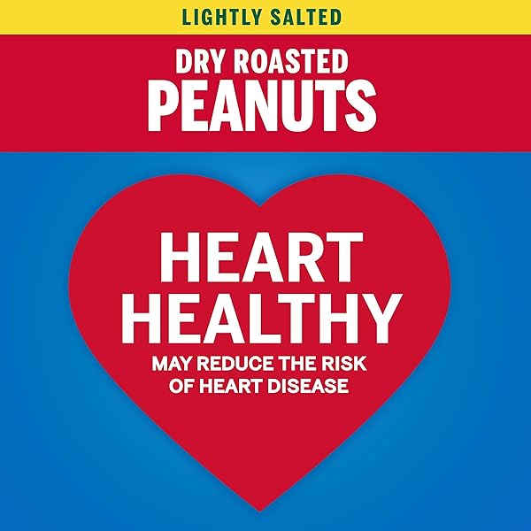 PLANTERS LIGHTLY SALTED DRY ROASTED PEANUTS (34.5 OZ JARS)
