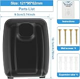 OFFOF Key Safe Wall Mounted 12 Digit Combination Waterproof Lock Box view 5