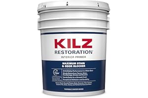 MASTERCHEM INDUSTRIES KILZ Restoration Primer, Interior, 5 Gallon