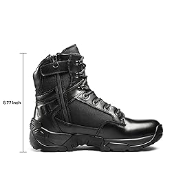 NORTIV 8 Men's Side Zipper Military Tactical Work
