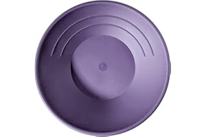 ASR Outdoor Purple 10 Inch Gold Rush Gravity Trap Gold Pan - High Impact Flexible Plastic