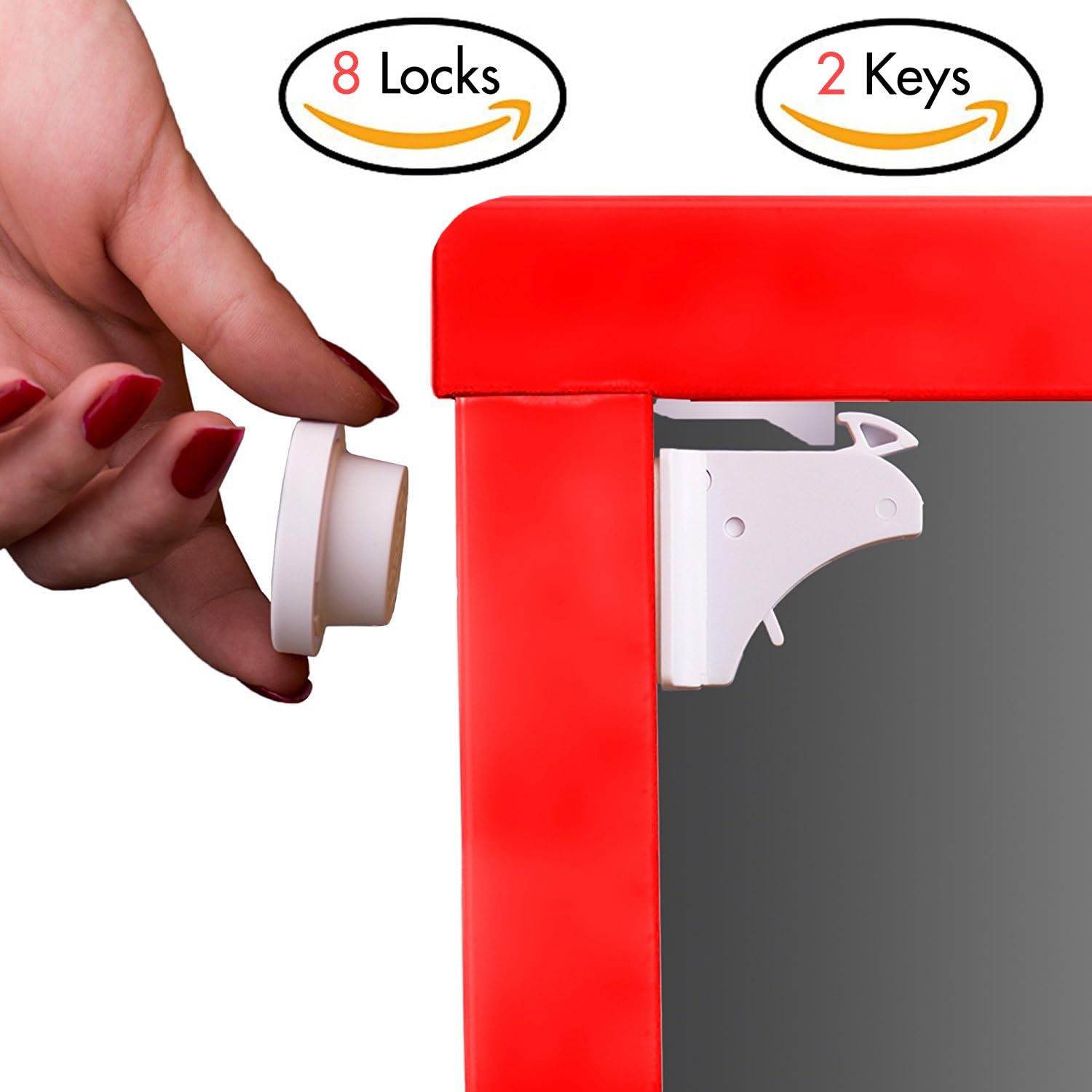 Child Safety Lock Locks Baby Kids Cupboard Drawer Lock