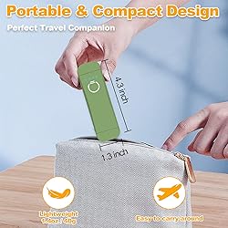 HIONXMGA Book Reading Light,Silent Touch Book Lamp