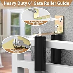 ForoGore 2 Pack 6" Slide Gate Guide Roller with