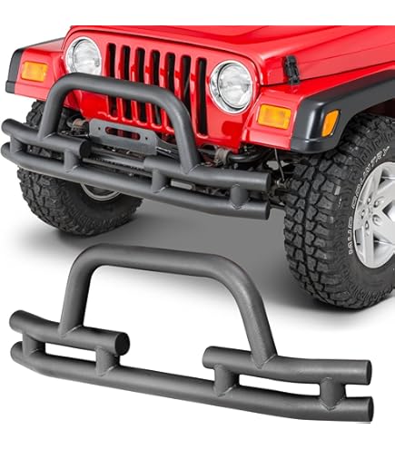 Amazon.com: RAMPAGE PRODUCTS Double Tube Front Bumper for