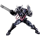 TAMASHII NATIONS - Tech-On Avengers - Venom Symbiote Wolverine (Tech-On Avengers), Bandai Spirits S.H.Figuarts Action Figure