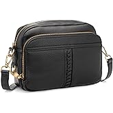 befen Genuine Leather Crossbody Bag for Women Anti Theft Purse and Hangbags with Built in RFID Wallet