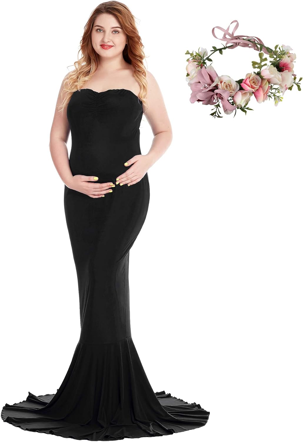 split front maxi dress