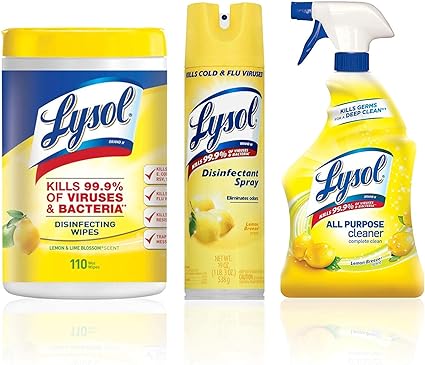 Amazon Com Lysol Disinfection Bundle Lysol Disinfecting Wipes