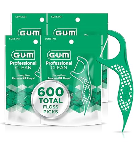 Amazon.com : Gum EEZ-Thru Flossers Mint 90 Each : Health & Household