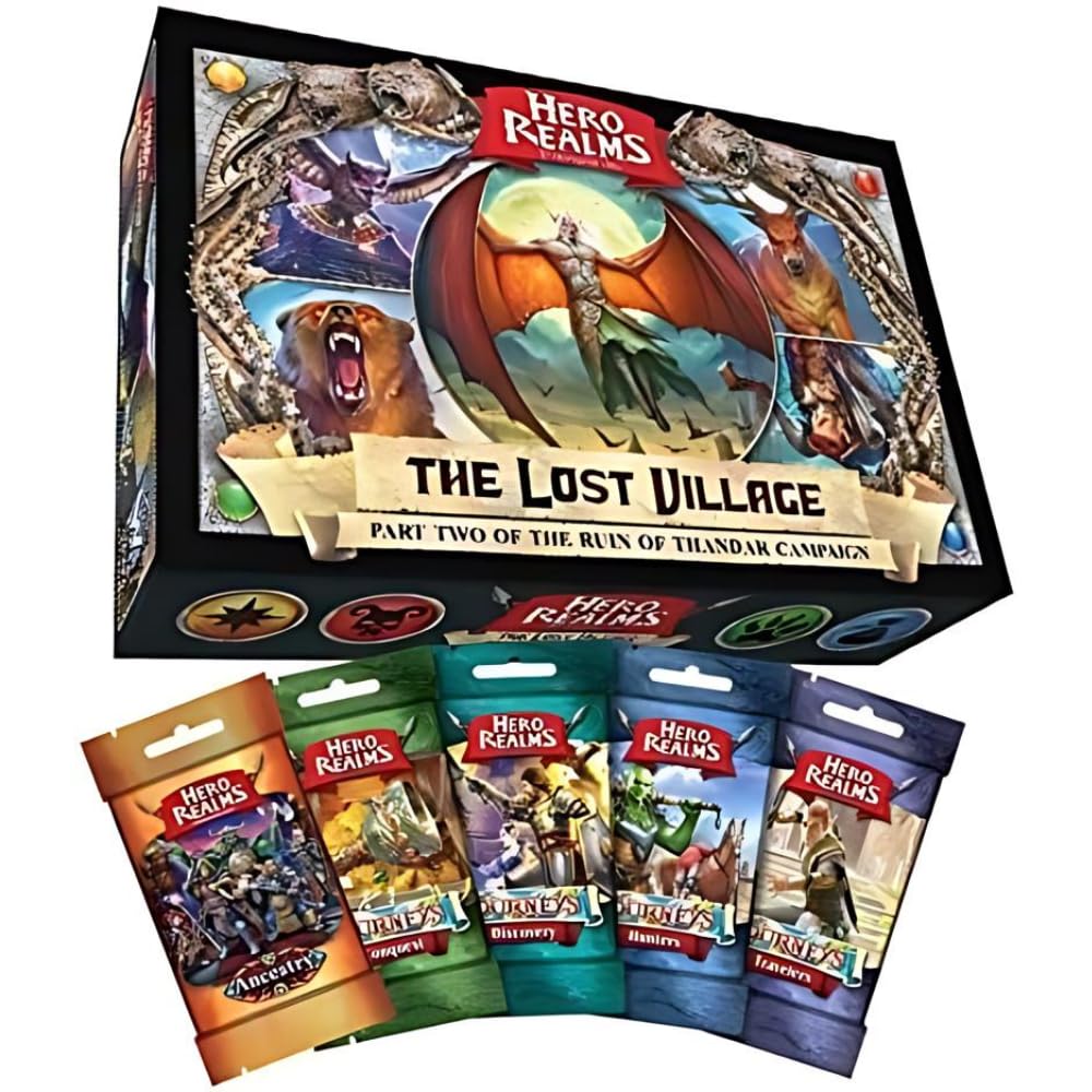 WISE WIZARD GAMES Hero Realms Bundle: Lost Village, Journeys and Ancestry Packs